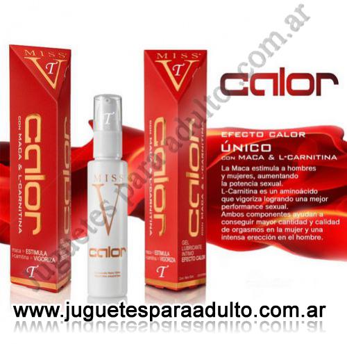 Cremas, geles y lubricantes, , Lubricante Gel Efecto Calor 50ml